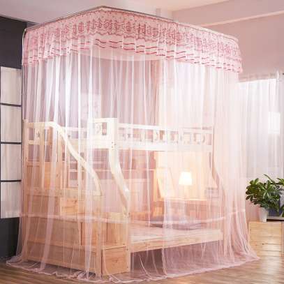 DOUBLE DECKER MOSQUITO NET(PINK)