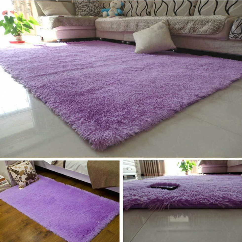 7*10 FLUFFY CARPET(PURPLE)