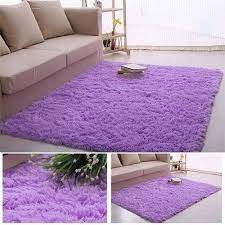 Fluffy Carpets (7x8-Purple)