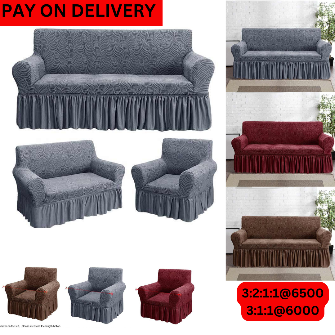 Royal Jacquard Sofa Covers (3 Seater )